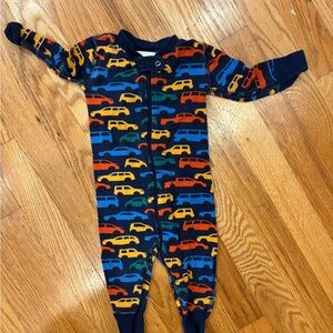 Hanna Andersson Colorful Car Print Romper